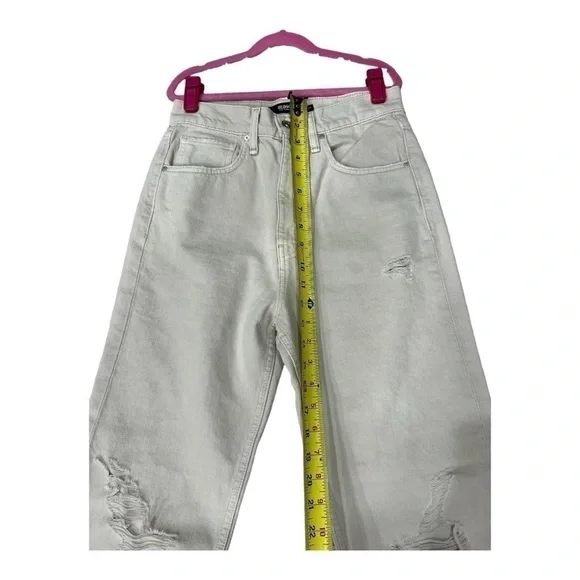 HUDSON jeans Jade High-Rise Straight Loose Fit Jean size 24